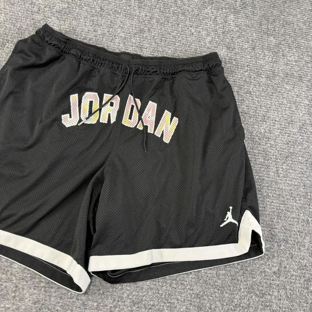 Jordan Shorts Mens 3XL Black Sport DNA Mesh Basketball Jumpman DM1414-010